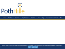 Tablet Screenshot of poth-hille.co.uk